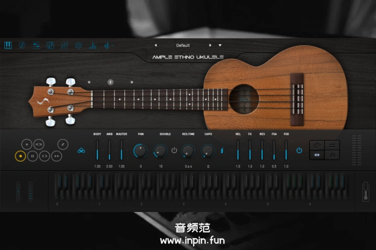 Kamaka HF-3尤克里里 Ample Sound Ample Ethno Ukulele【WIN&MAC】3.6