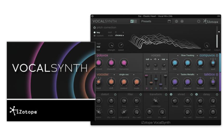 创意人声效果器 iZotope VocalSynth 2【MAC】2.6.1