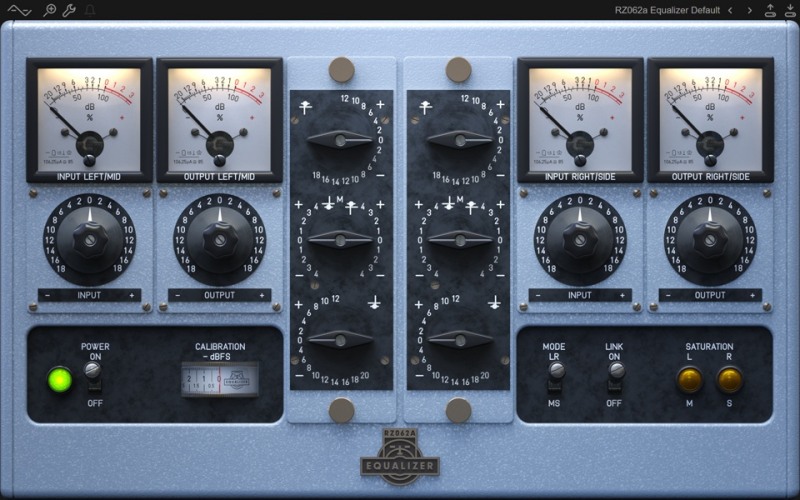 电子管均衡器 Audified RZ062 Equalizer【WIN】2.1.0