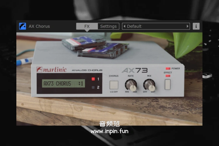 合唱效果器 Martinic AX Chorus【WIN】1.3.1