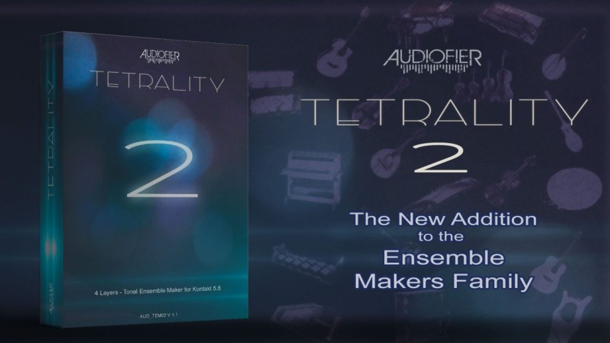 音色合成器 Audiofier Tetrality 2 KONTAKT