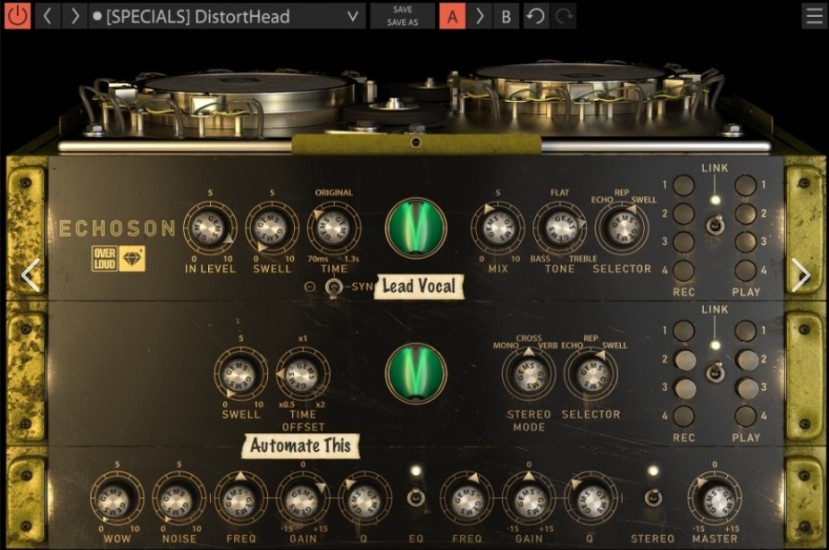 磁鼓延迟-Overloud Gem ECHOSON-Mac 1.0.8