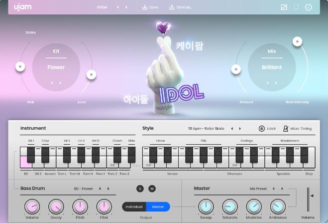 K-Pop鼓 uJAM Beatmaker IDOL【WIN】2.3.1