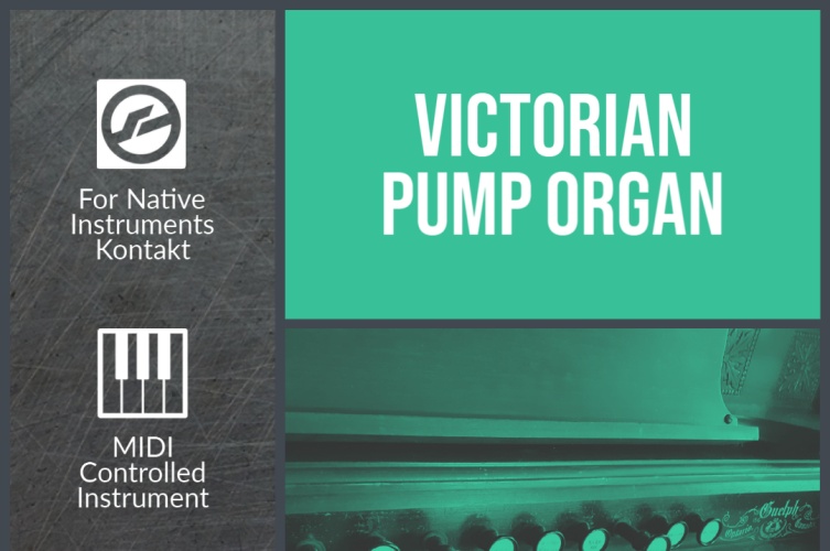 维多利亚风琴 344 Audio Victorian Pump Organ KONTAKT