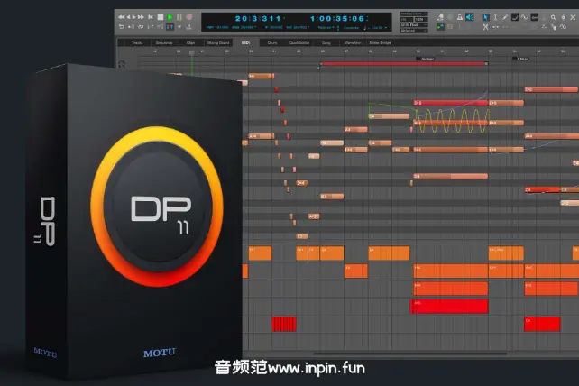宿主-MOTU Digital Performer-Win 11.35