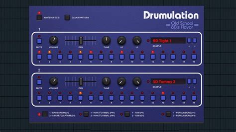 复古鼓机 UVI Soundbank Drumulation 1.4.3