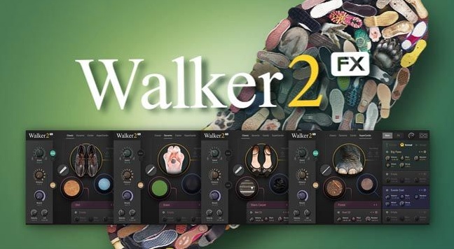 脚步声音效 UVI Soundbank Walker 2 v1.0.1
