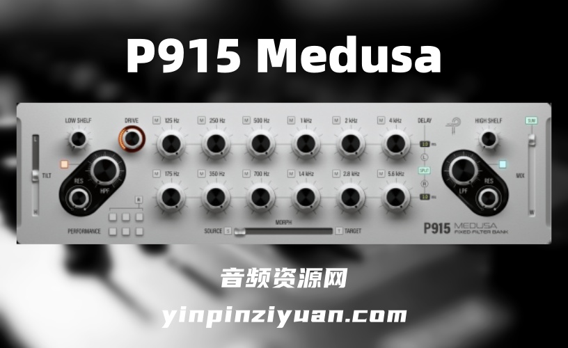 滤波器 Pulsar Modular P915 Medusa【MAC】1.0.1