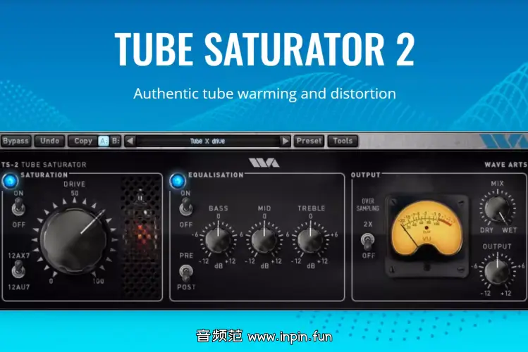 电子管话放-Wave Arts Tube Saturator 2-Mac 2.18