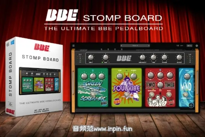 吉他效果器-BBE Sound Stomp Board-Mac 1.7.0