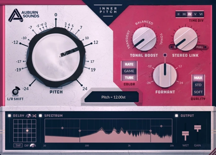 变调插件 Auburn Sounds Inner Pitch【WIN】1.0.0