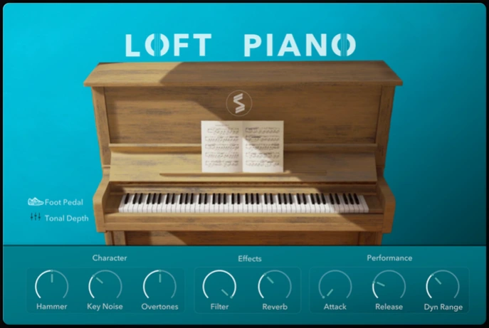 低保真钢琴 Echo Sound Works Loft Piano KONTAKT