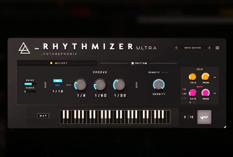 MIDI随机器 Futurephonic Rhythmizer Ultra【WIN】1.0.1