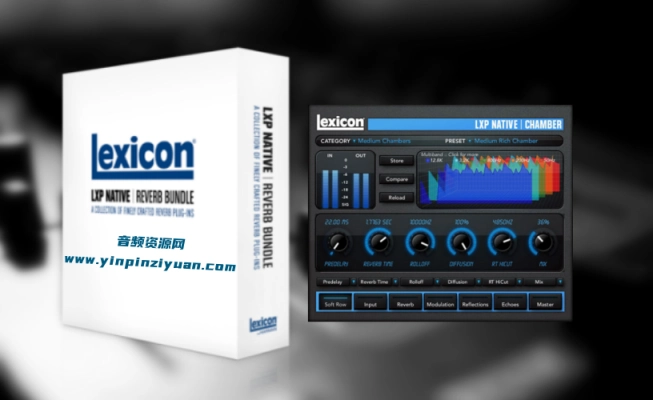 莱斯康LXP混响 Lexicon LXP Native Reverb【WIN】1.2.2