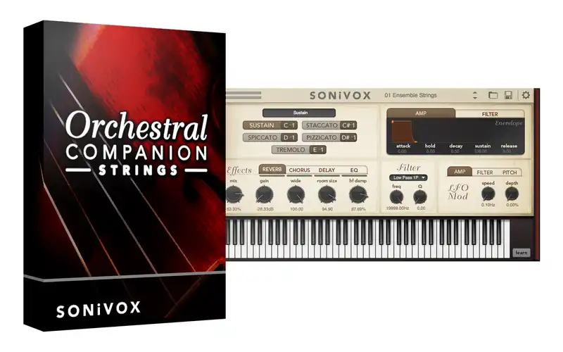 弦乐 SONiVOX Orchestral Companion Strings【WIN】1.4.0.2022