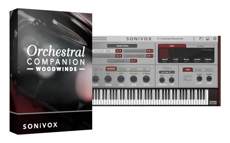木管乐 SONiVOX Orchestral Companion Woodwinds【WIN】1.4.0.2022