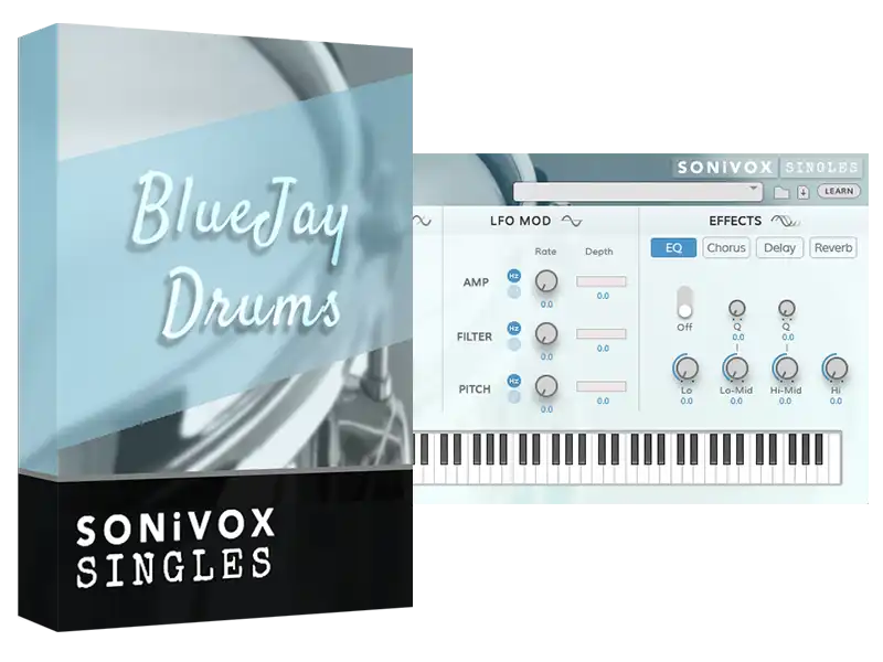 架子鼓 SONiVOX Singles Blue Jay Drums【WIN】1.0.0.2022