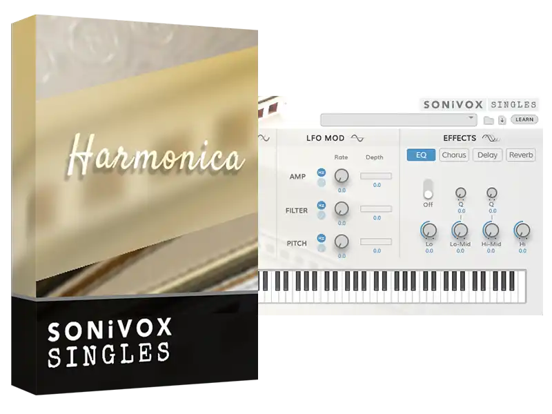 口琴 SONiVOX Singles Harmonica【WIN】1.0.0.2022