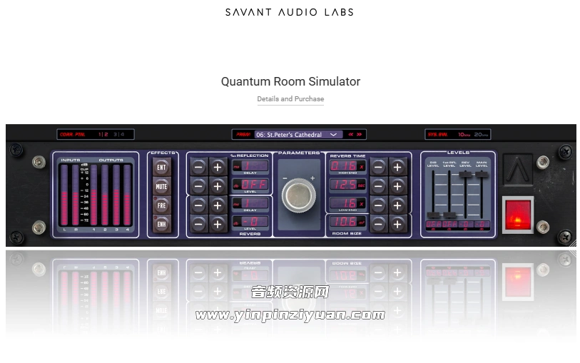 混响 Savant Audio Labs Quantum Room Simulator-Mac 1.0.1