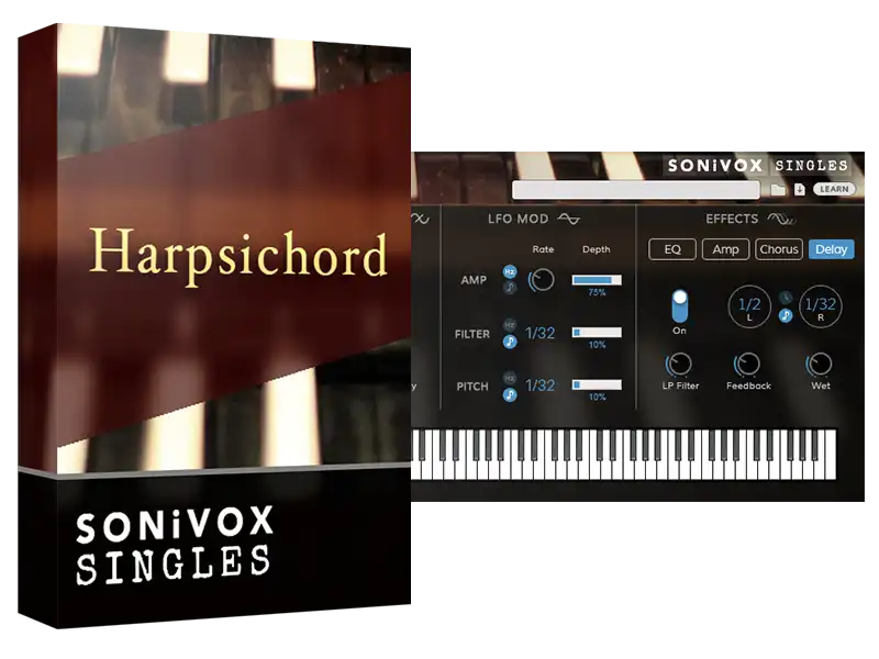拨弦键琴 SONiVOX Singles Harpsichord【WIN】1.0.0.2022