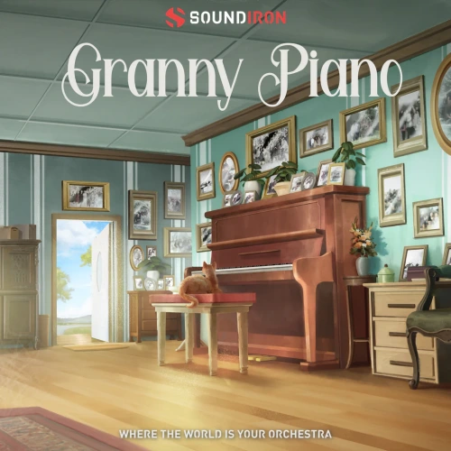 老旧立式钢琴 Soundiron Old Busted Granny Piano KONTAKT