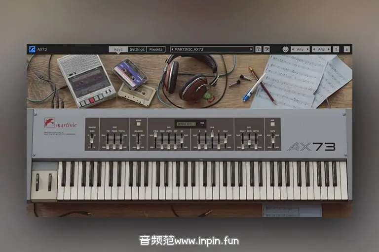 合成器-Martinic AX73 Sample Library KONTAKT