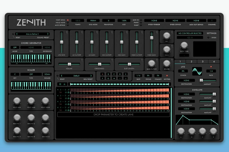 MIDI处理插件 Audiaire Zenith【WIN】1.0.5