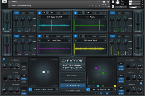 氛围铺底 Ergo Kukke Aleatoric Keys KONTAKT