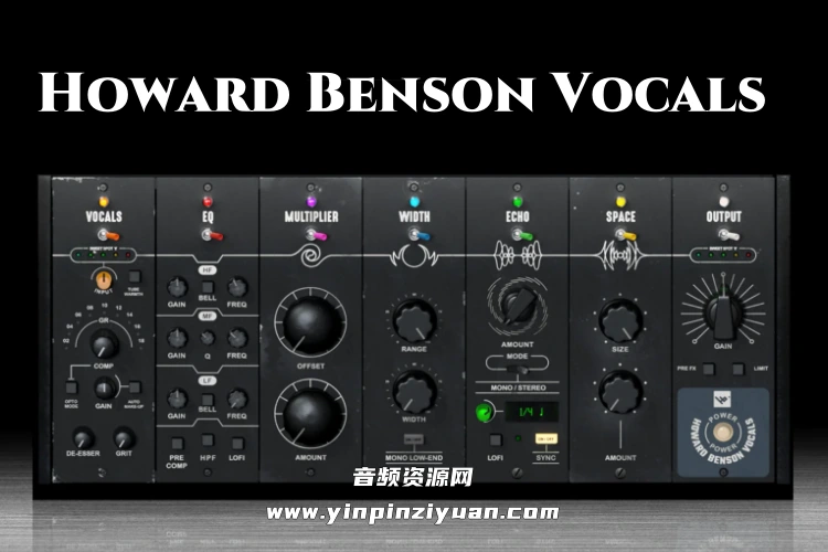 人声综合效果器 JST. Howard Benson Vocals【WIN】1.0.1