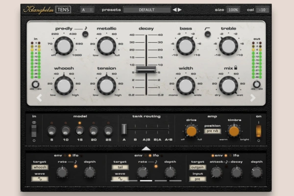弹簧混响 Klanghelm TENS【WIN】1.1.2