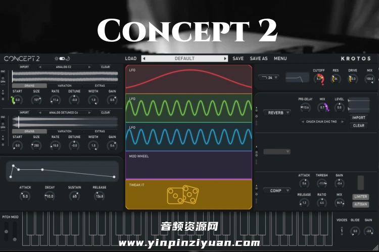 声音合成器 Krotos Audio Concept 2【WIN】2.0.3