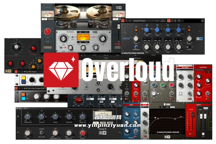 效果器合集 Overloud Gem Bundle【WIN】2023.12