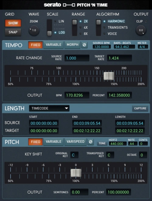 变调变速效果器 Serato Pitch N Time Pro【WIN】3.1.0