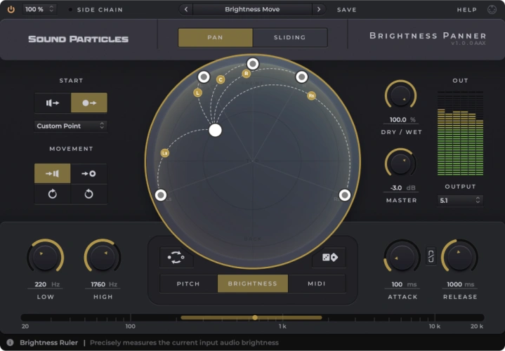 声场控制 Sound Particles Brightness Panner【MAC】1.0.4