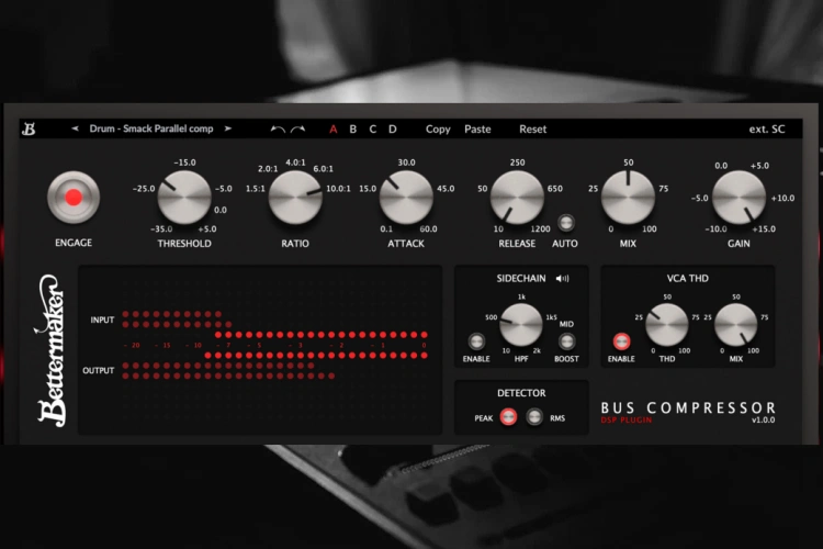 总线压缩器 Bettermaker Bus Compressor【MAC】1.0.0 插件联盟 Plugin Alliance