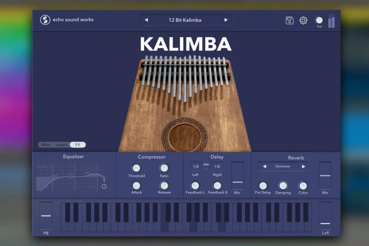 卡林巴 Echo Sound Works ESW Kalimba【MAC】1.0.1