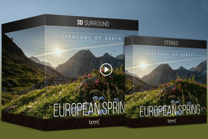 3D环绕声音采样-地球季节 春 Boom Library Seasons Of Earth. European Spring