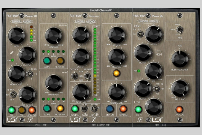 通道条 Lindell Audio ChannelX【MAC】1.2.2  插件联盟 Plugin Alliance