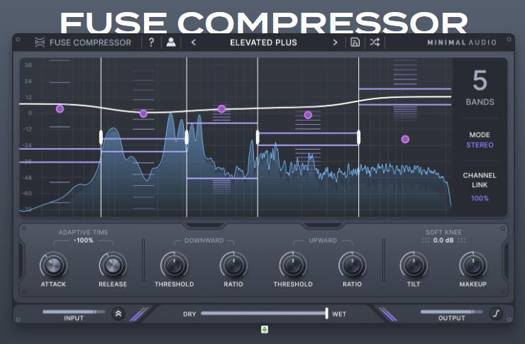 双向压缩器 Minimal Audio Fuse Compressor【WIN】1.0.3
