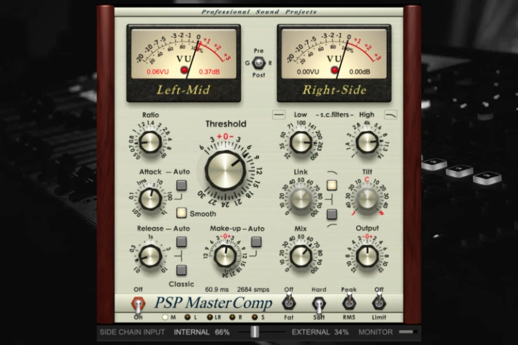 总线压缩器 PSPaudioware PSP MasterComp【WIN】1.10.1