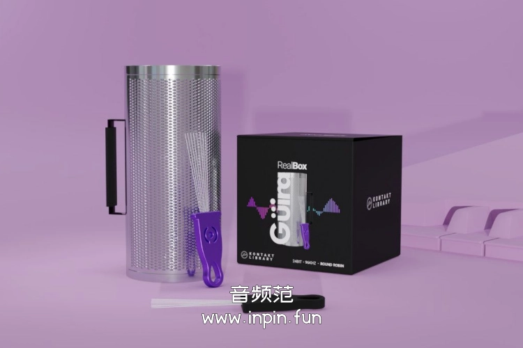 拉丁打击乐 刮葫 RealBox Guira KONTAKT