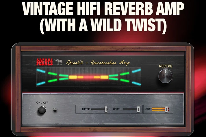 吉他混响 Safari Pedals Rhino Reverb【WIN】1.2.2