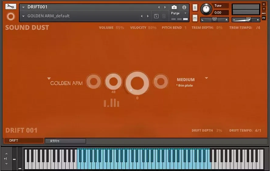 合成音源 Sound Dust Drift 001 KONTAKT