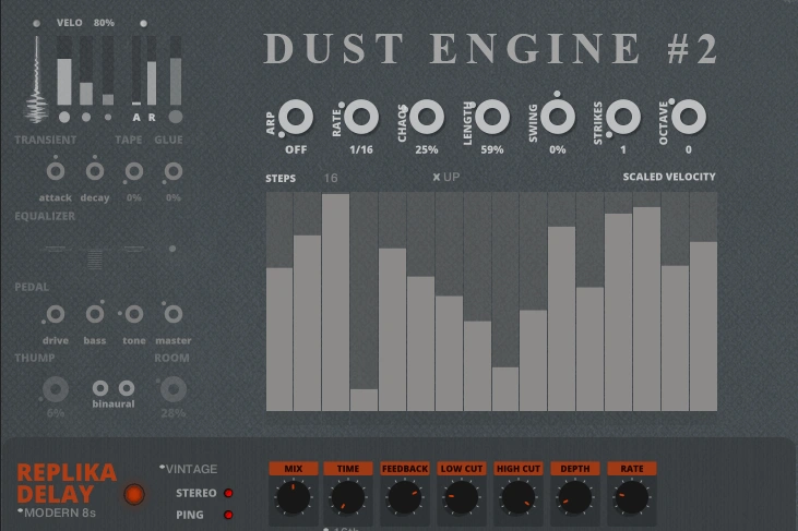 合成音源 Sound Dust Dust Engine#2 KONTAKT
