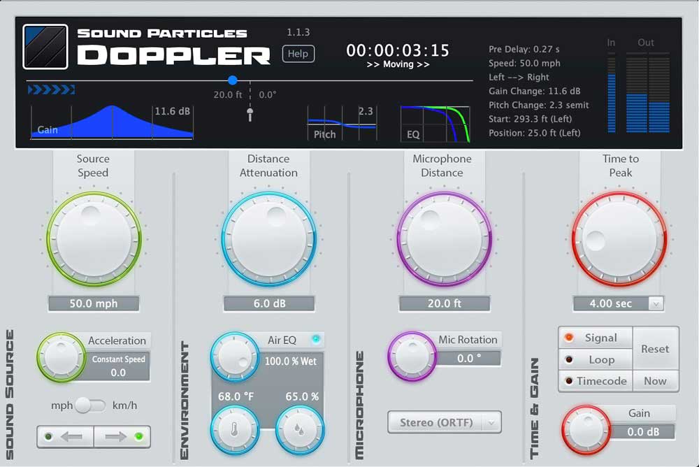 多普勒效果器 Sound Particles Doppler【WIN】1.1.8