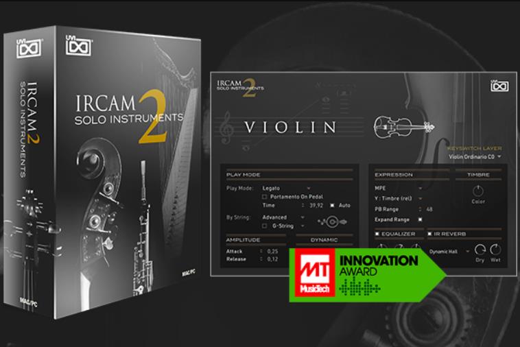 独奏乐器库 UVI Soundbank IRCAM Solo Instruments 2 v1.0.3