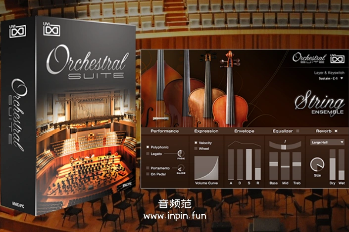 [推荐]管弦乐组曲 UVI Soundbank Orchestral Suite v1.5.18