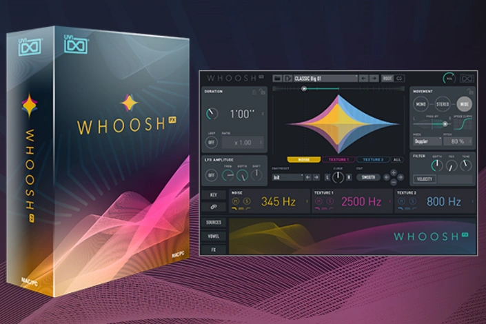 移动呼啸声音效库-UVI Soundbank Whoosh FX-Win 1.1.4