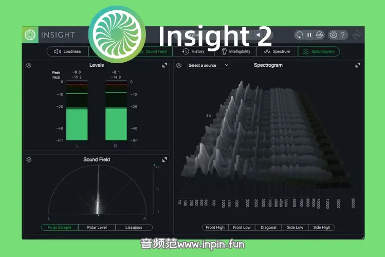 响度分析-iZotope Insight 2-Mac 2.4.0
