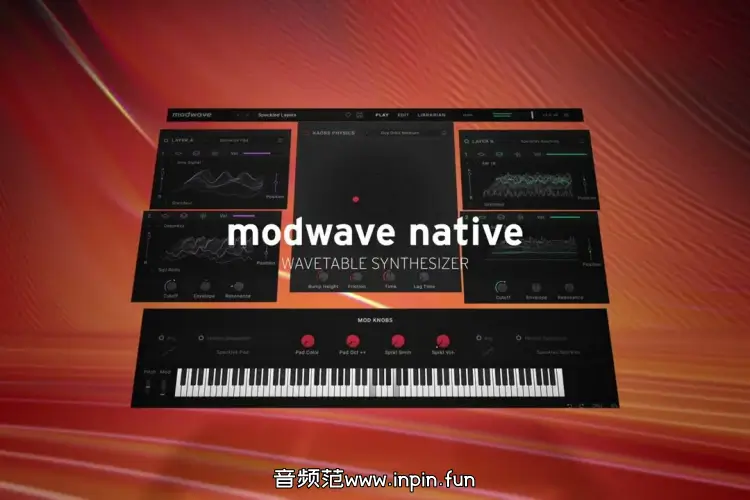波表合成器-KORG Modwave Native-Mac 1.0.4